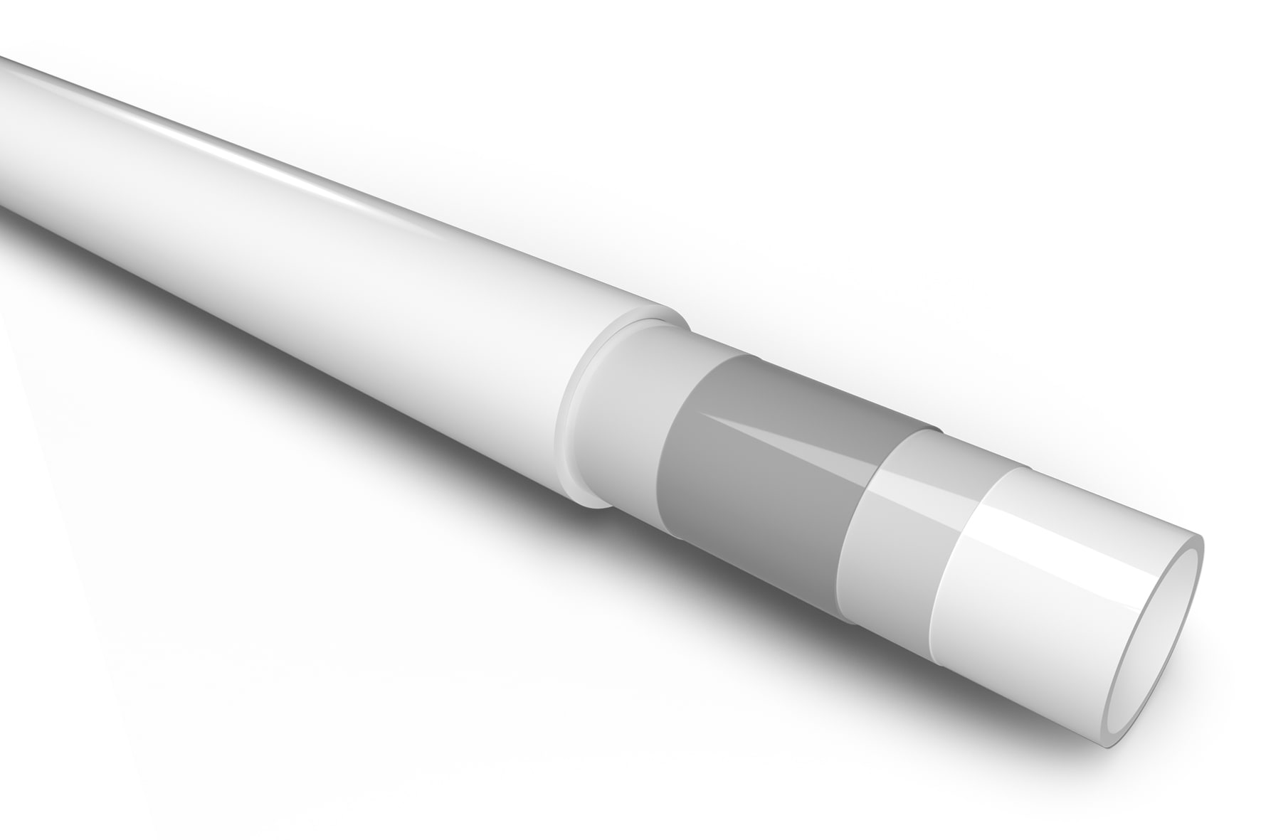 Product afbeelding voor Schlüter BEKOTEC-THERM-HR Verwarmingbuis 10x1.3mm Mat PE-RT 200m Voor EN 12 KF BTHR10RT200