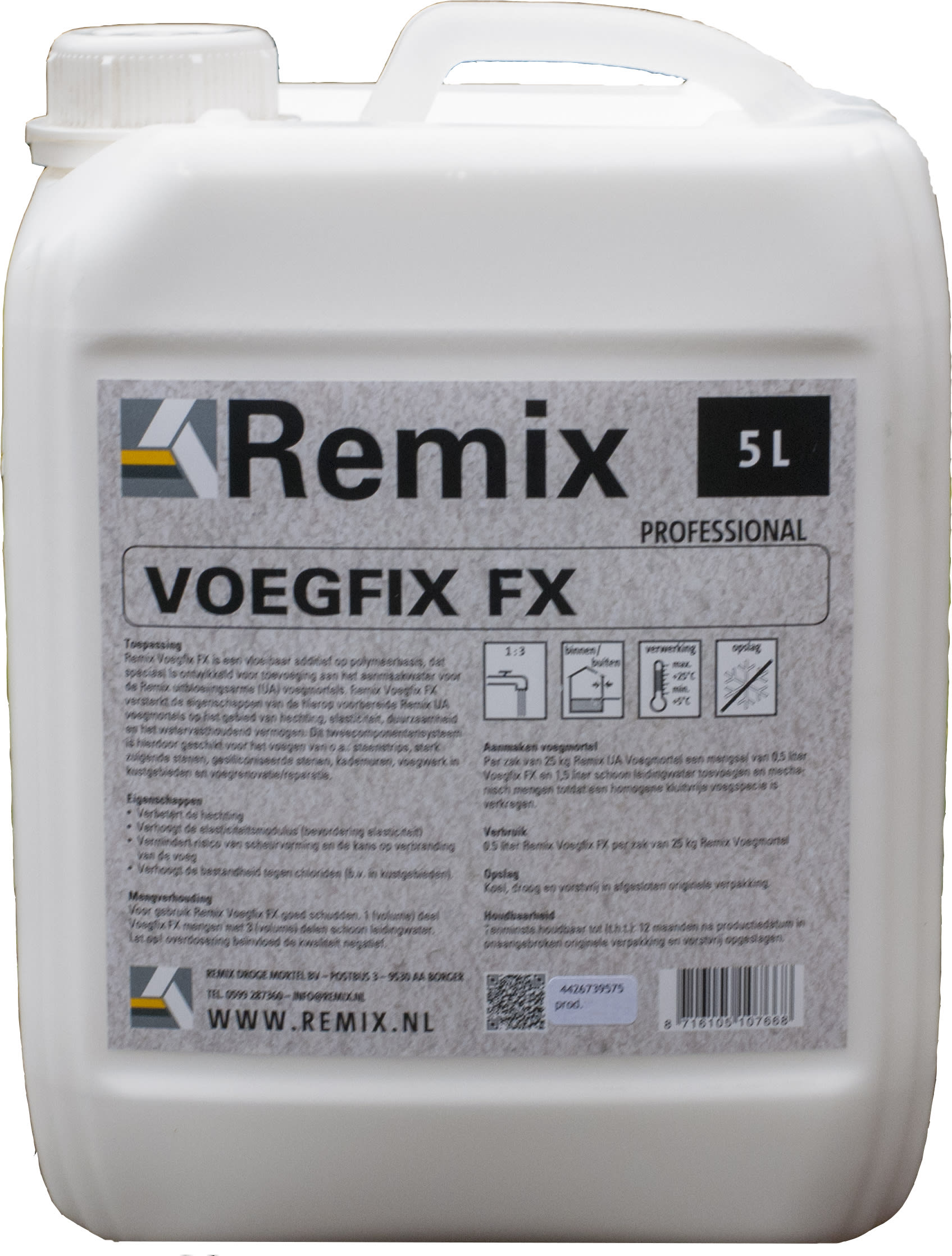Remix Voegfix FX can 5 ltr