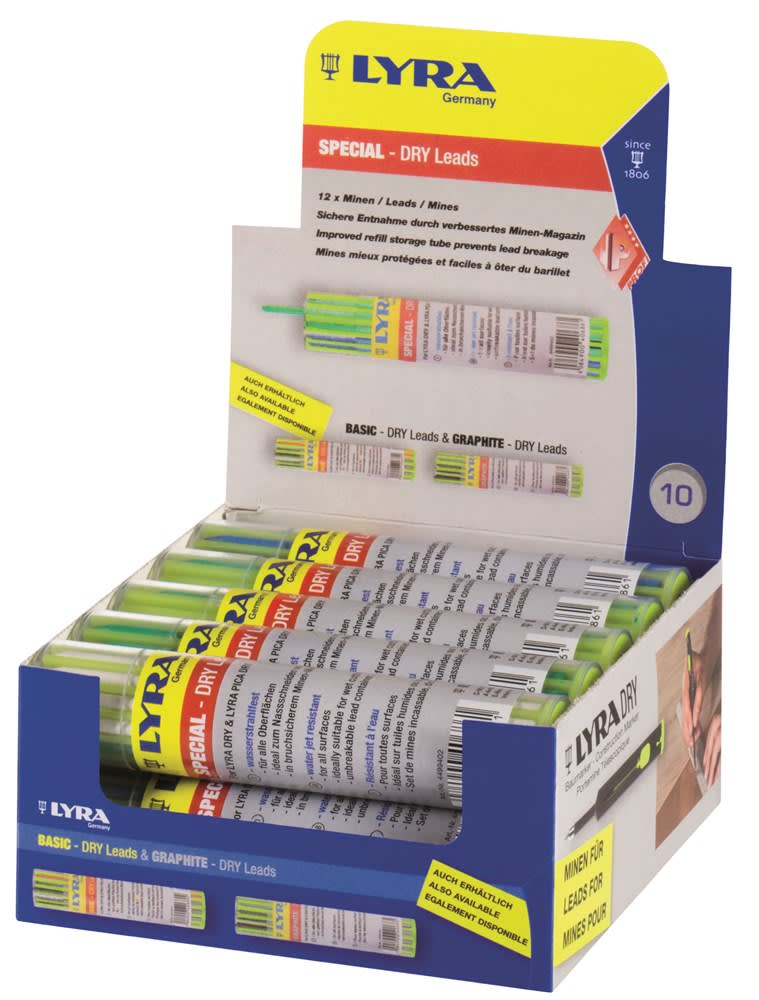 Lyra Stiftje Dry Assorti 12st Waterbestendig