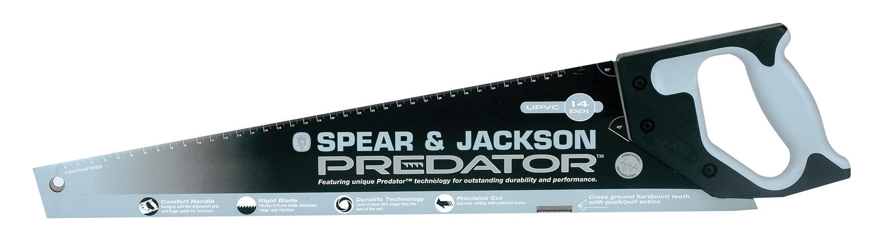 Spear & Jackson Handzaag Predator Hardpoint 500mm PVC/Hard Plastic