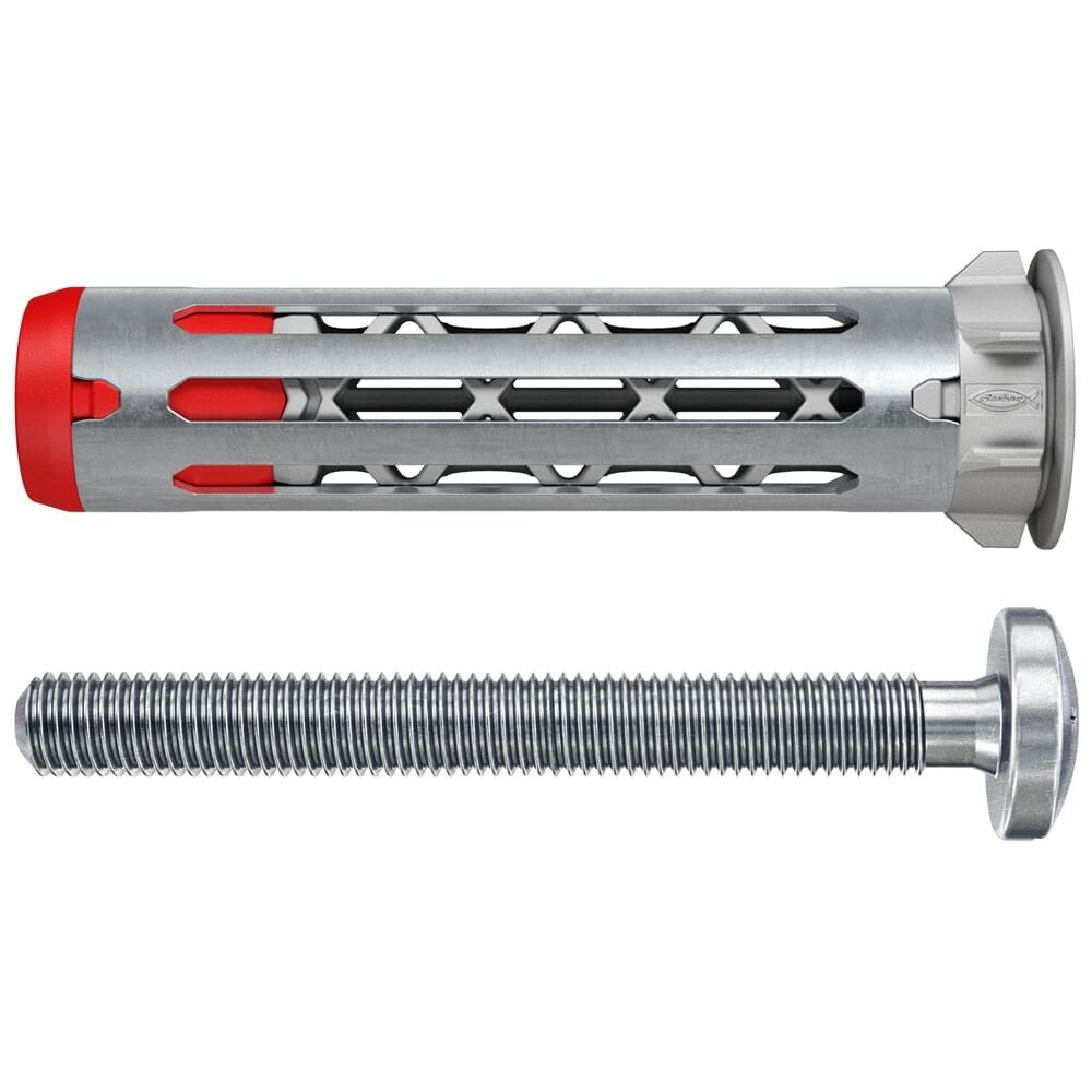 Fischer Hollewandplug DuoHM 6x55mm S PH TX Cilinderkop TX-Opname 25st 572925