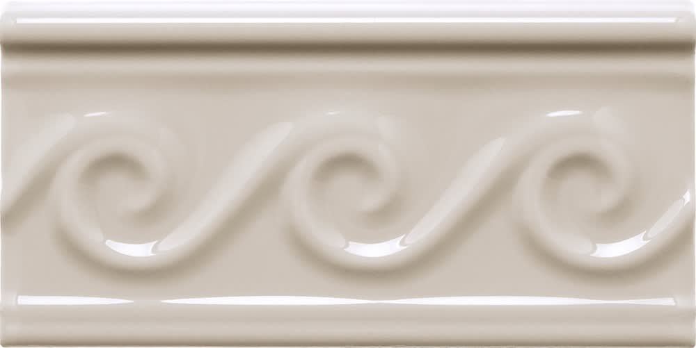 Strip Neri Relieve Olas Sierra Sand 7,5x15cm Glanzend
