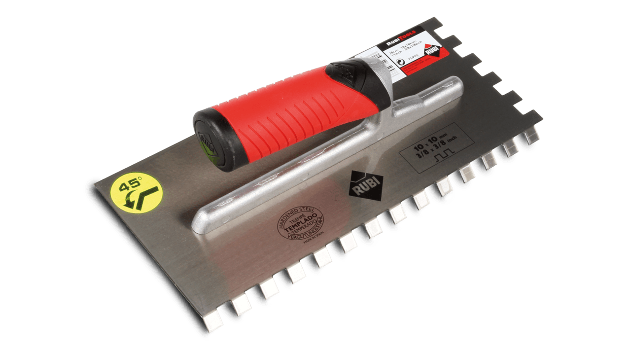 Rubi Lijmspaan 10x10mm 28cm 45 Graden