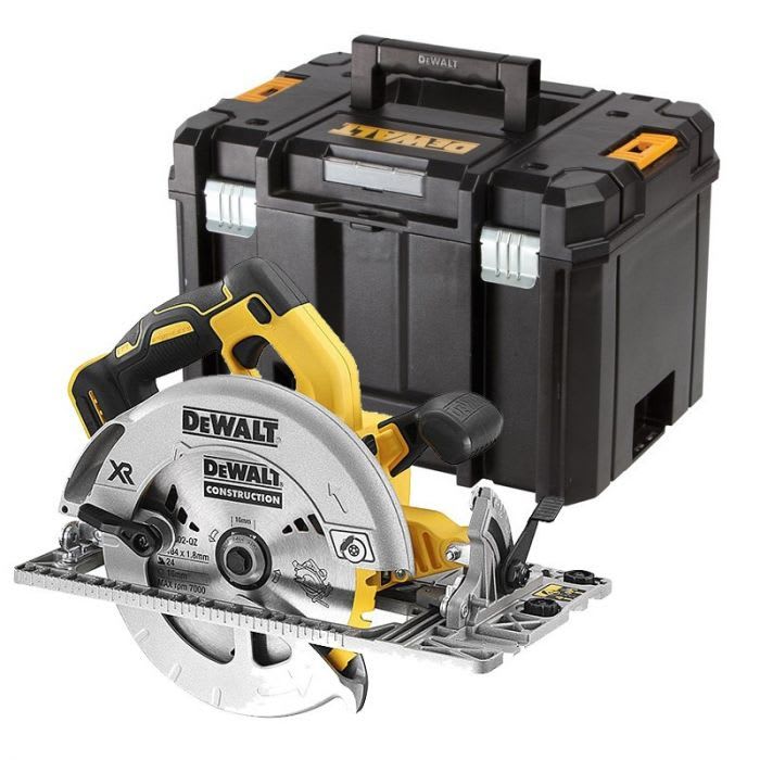 DeWALT Accu Cirkelzaagmachine DCS572NT-XJ 18V XR Brushless 184mm In Tstak Koffer