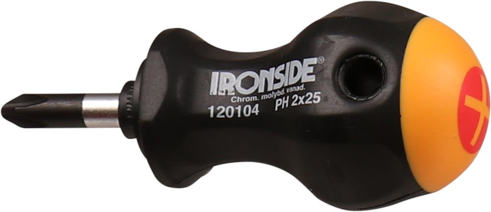 Ironside Schroevendraaier 5.5x25mm PH-2 Stubby