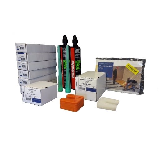 VBI Montagepakket Voor PS-Renovatievloer Droog