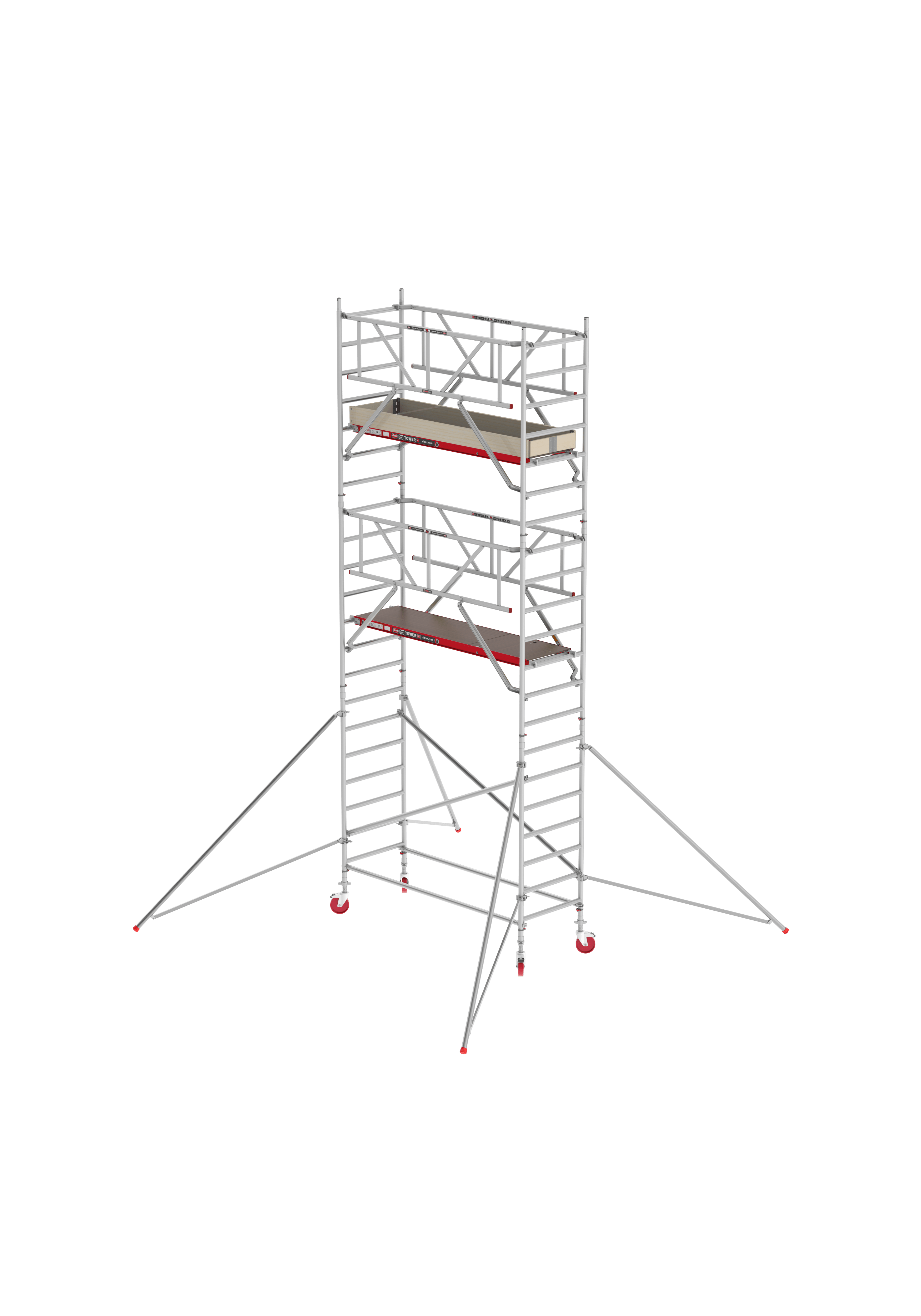 Altrex Rolsteiger RS Tower 41 Plus-S 7,2m Hout 2,45m