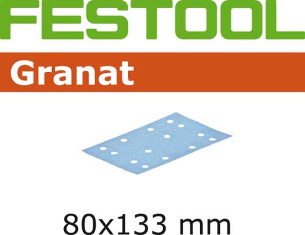 Festool Schuurpapier STF 80x133 P120 GR/100 Granat 100st