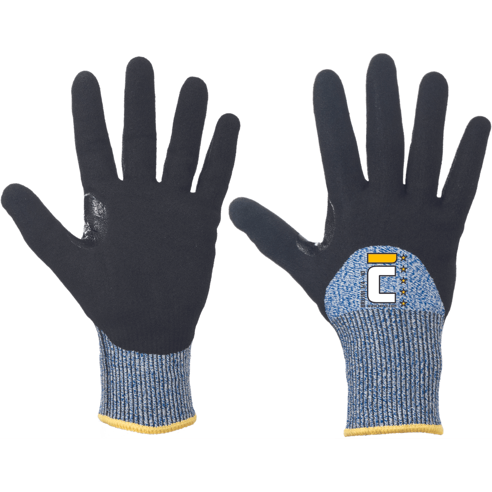 Cerva Veiligheidshandschoen Brujni Maat 10 3/4 Anticut B Blauw