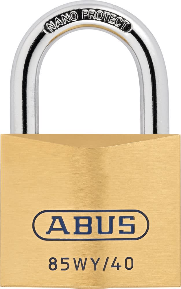 Abus Hangslot 85WY/40 40mm Messing