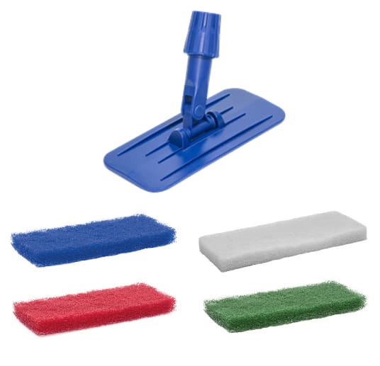 HMK Z948 Doodlebug Padhouder Voor Steel Met 3 Schrobpads Exclusief Steel