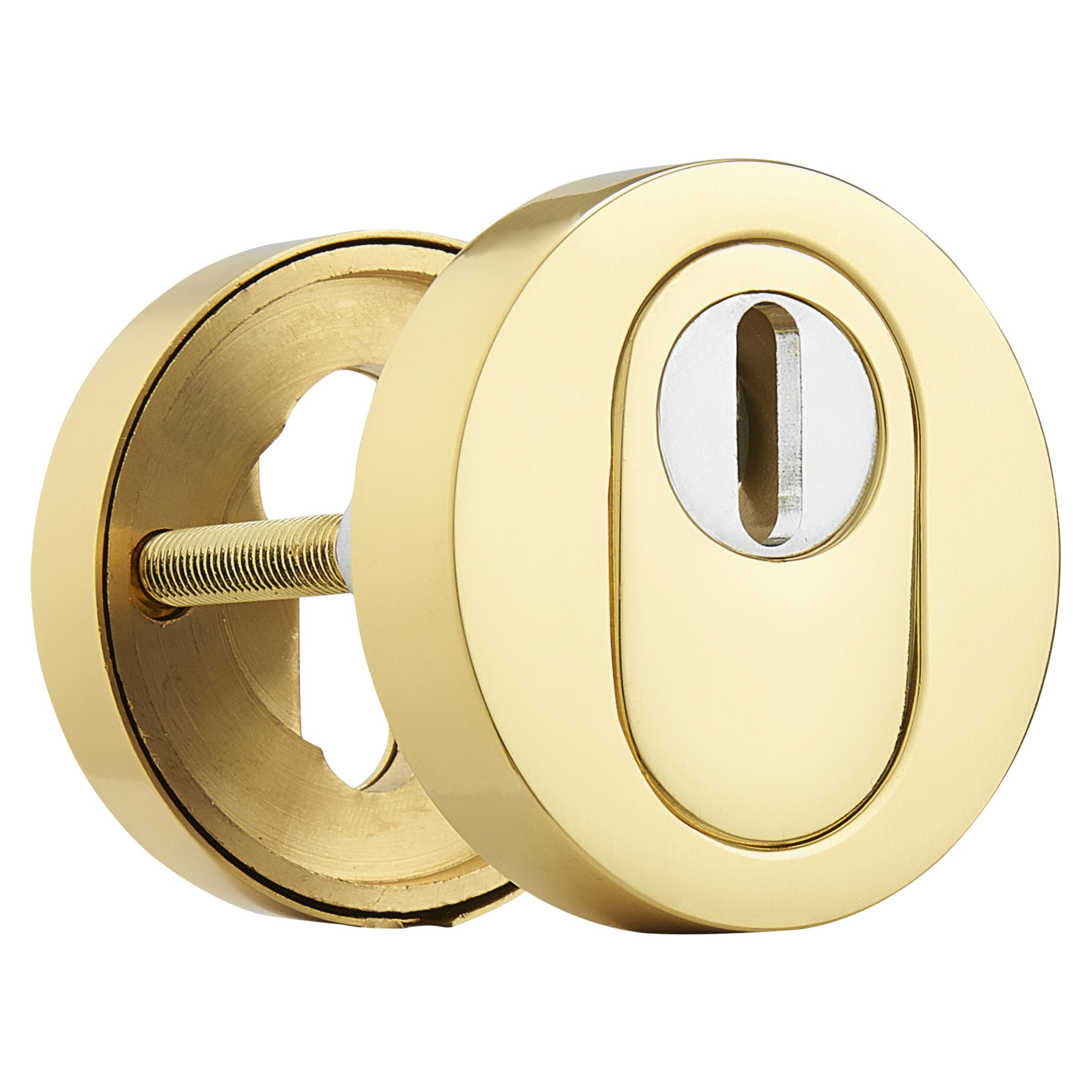 Skantrae Veiligheidsrozet Dale Rond Messing Kerntrekbeveiliging