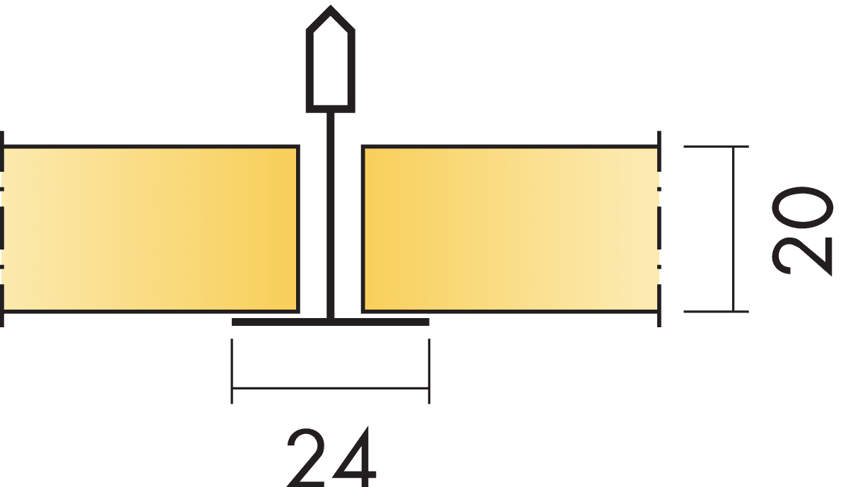 Ecophon Hygiene Protec A T24 20mm 120x60cm White 500 10 Platen Per Pak