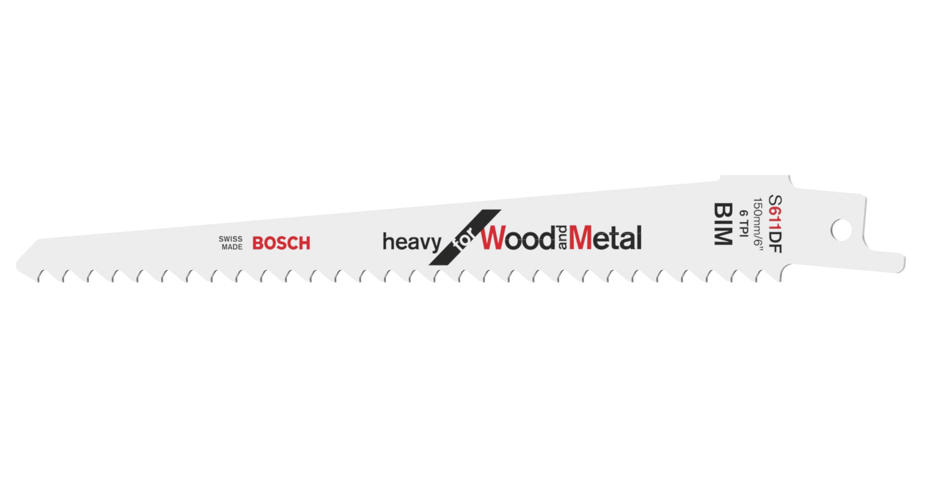 Bosch Reciprozaagblad S611DF Heavy For Wood And Metal