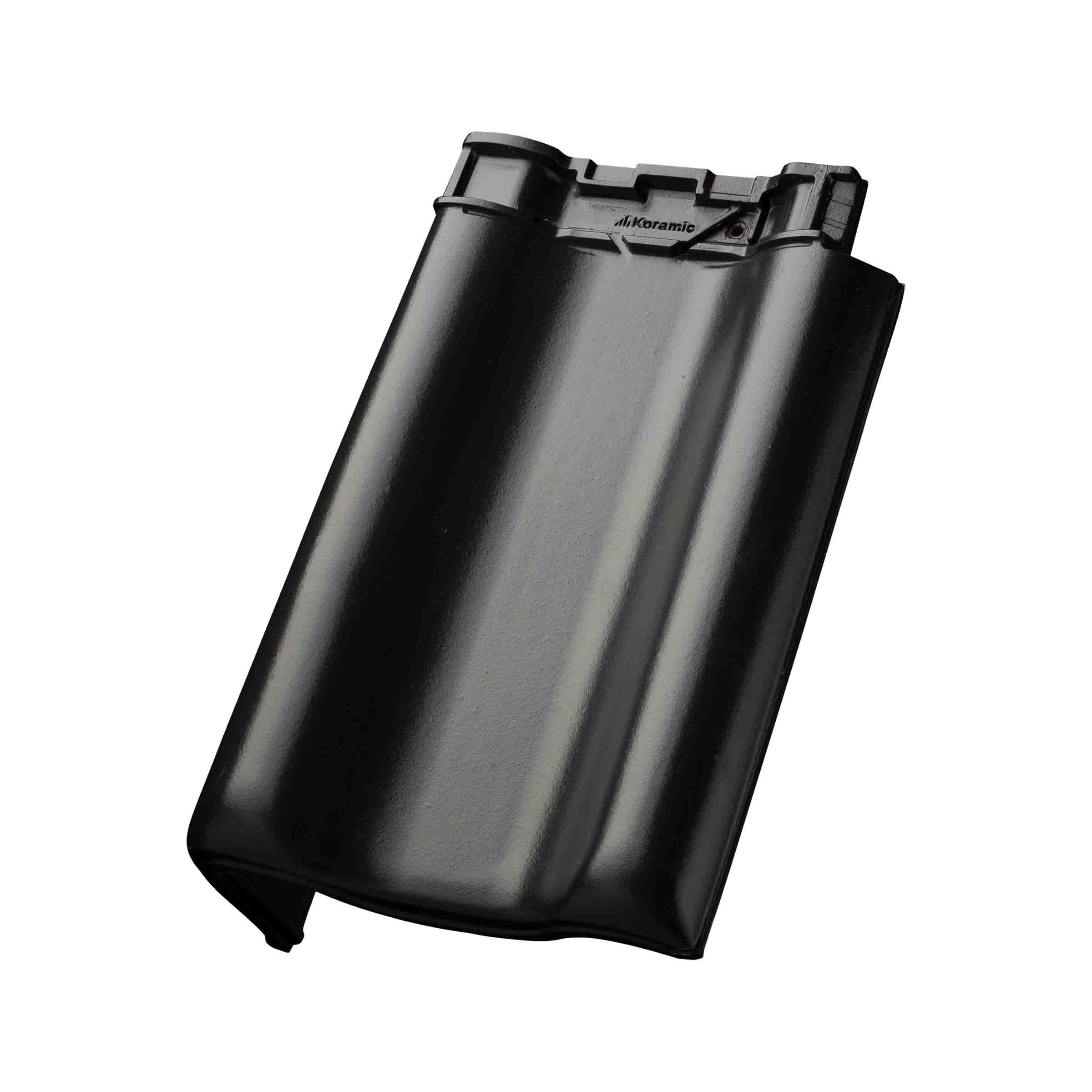 Wienerberger Alegra 12 Gevelpan Links Vulkaanzwart Edelengobe 755