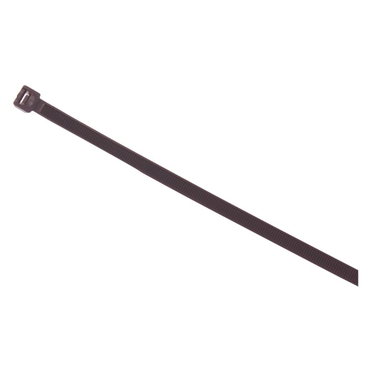 Bundelband 300x7.6mm Nylon Zwart 100st