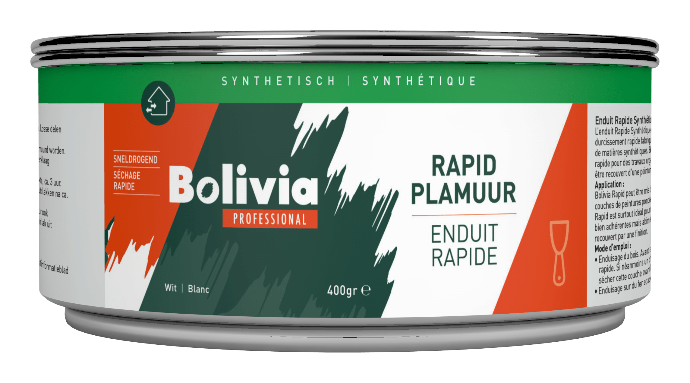 Bolivia Plamuur Rapid 400gr