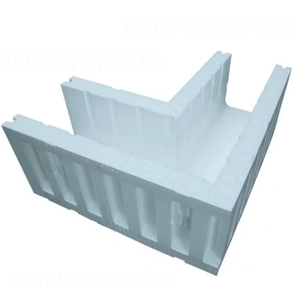 VBI PS-Funderingsbekistig Hoekelement 35x50cm 120cm