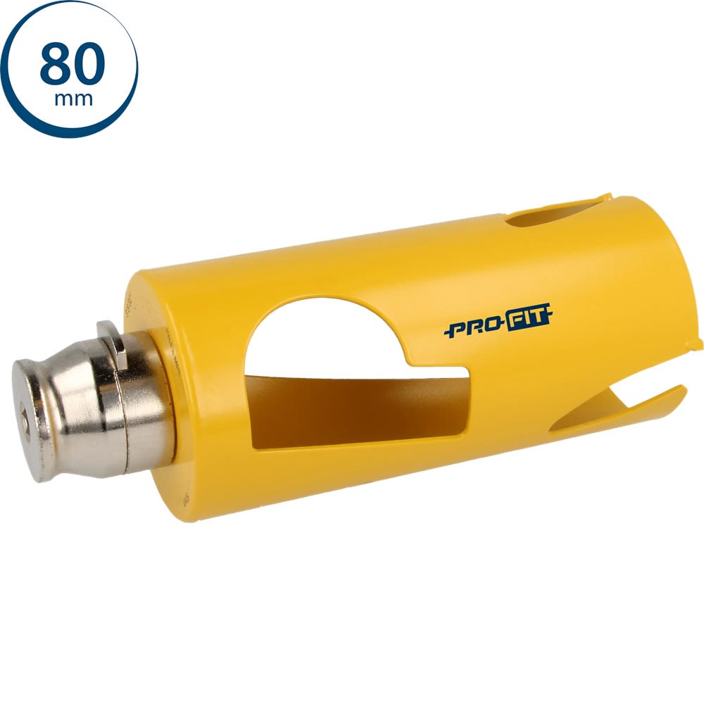 ProFit Gatzaag Multi Purpose Long 80mm Met Adapter Click&Drill