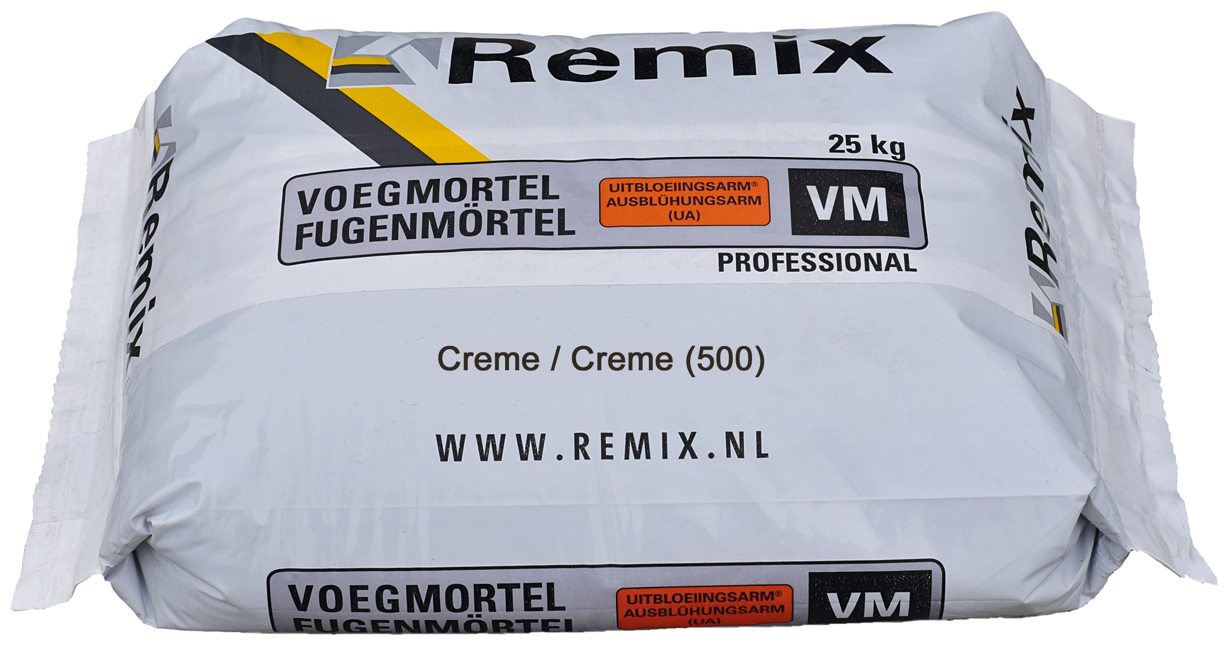 Remix Voegmortel Uitslagarm VM 25kg Creme 500