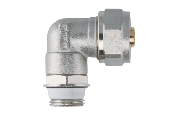 Schlüter BEKOTEC-THERM-AW DN15/20 Haakse Aansluitnippel 1/2 x 3/4 Inch 16mm 2st Per Set BTZ2AW16