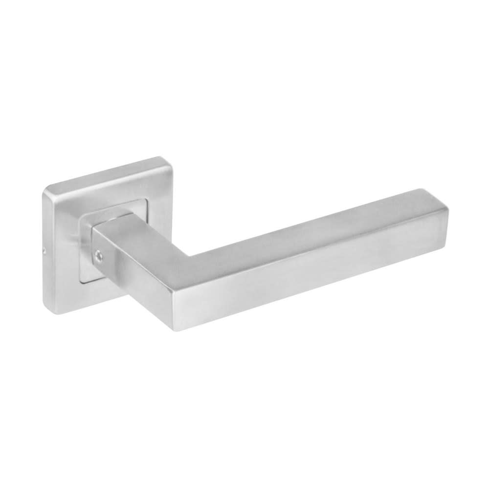 Intersteel Deurkruk Op Rozet Vierkant Model 38-42mm RVS Paar