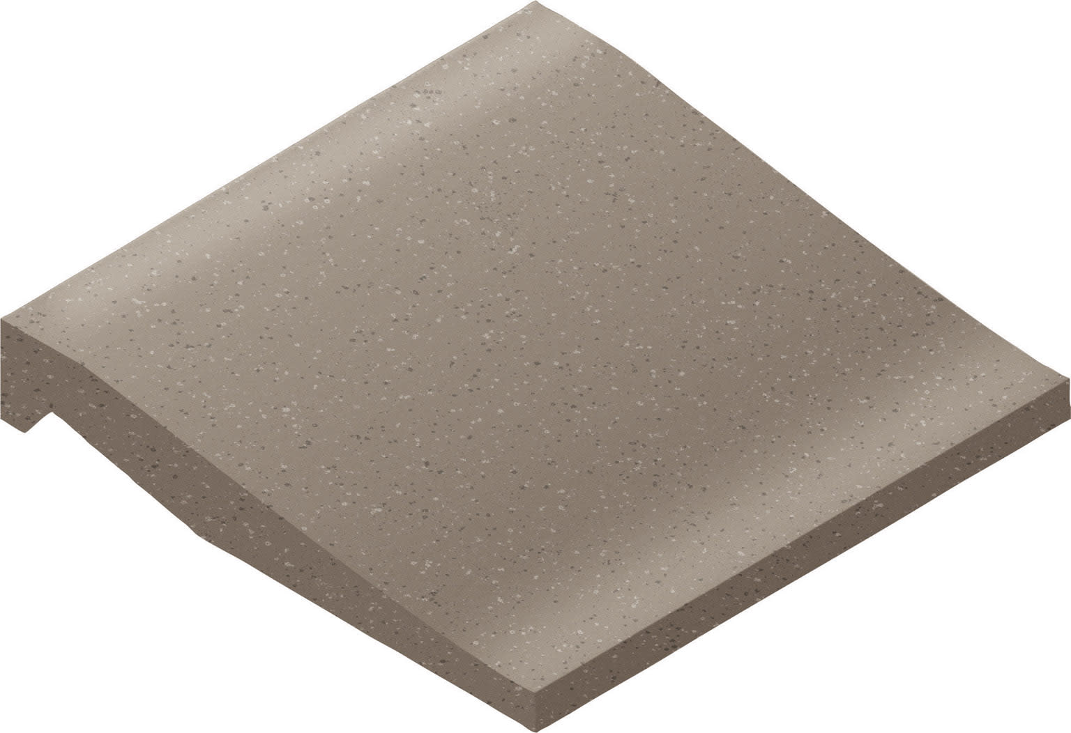Villeroy & Boch Douchebakplint Pro Architectura 3.0 Clay Brown 15x15cm Mat R10 2602C4710010