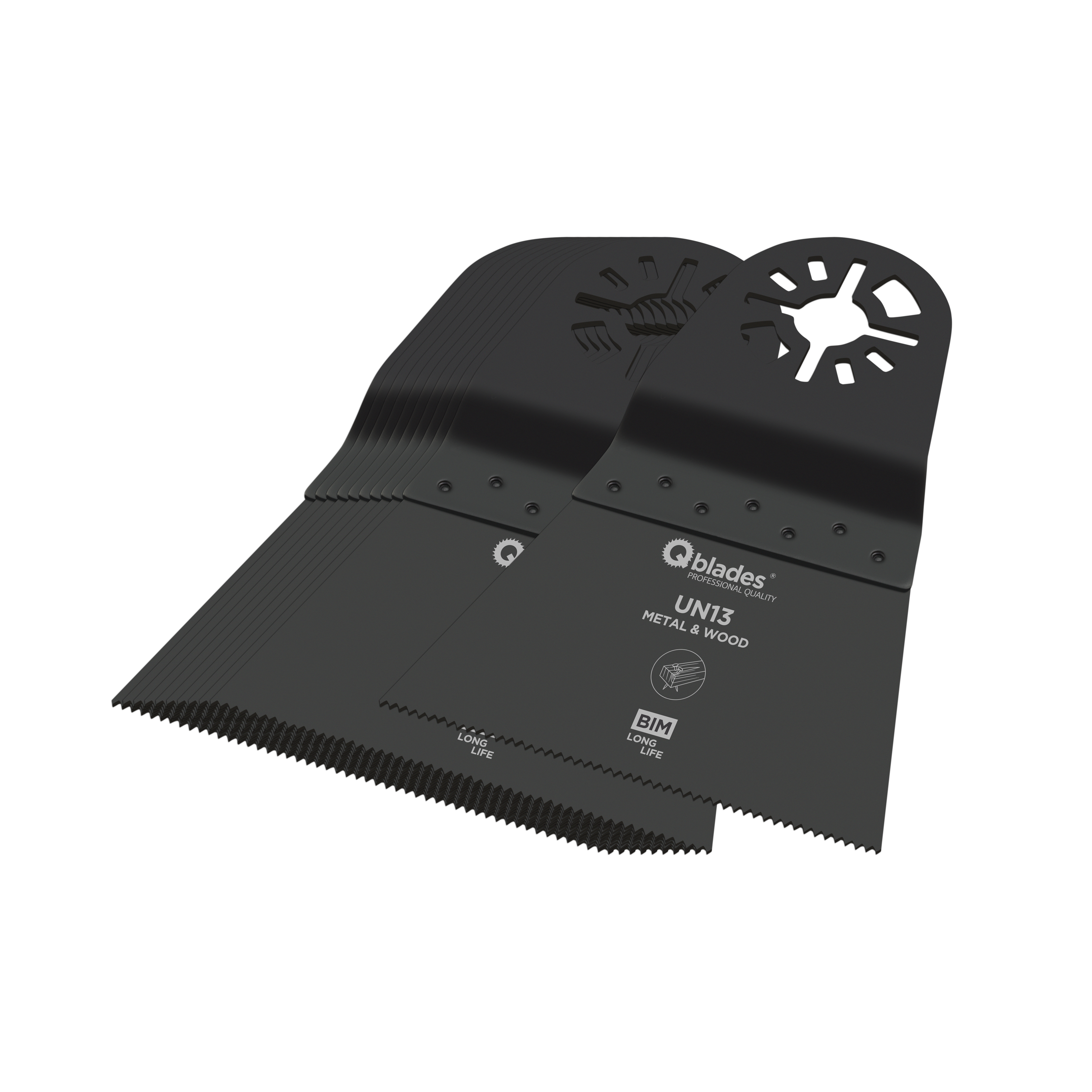 Qblades Multitoolzaagblad UN13 68x42mm Bi-Metaal 11st