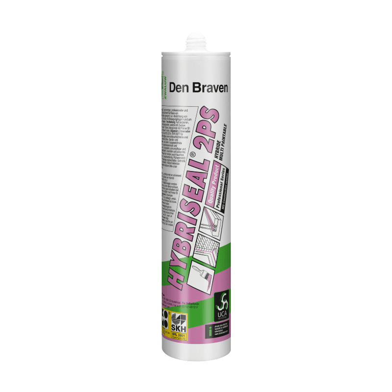 Zwaluw Beglazingskit Hybriseal 2PS 290ml Zwart