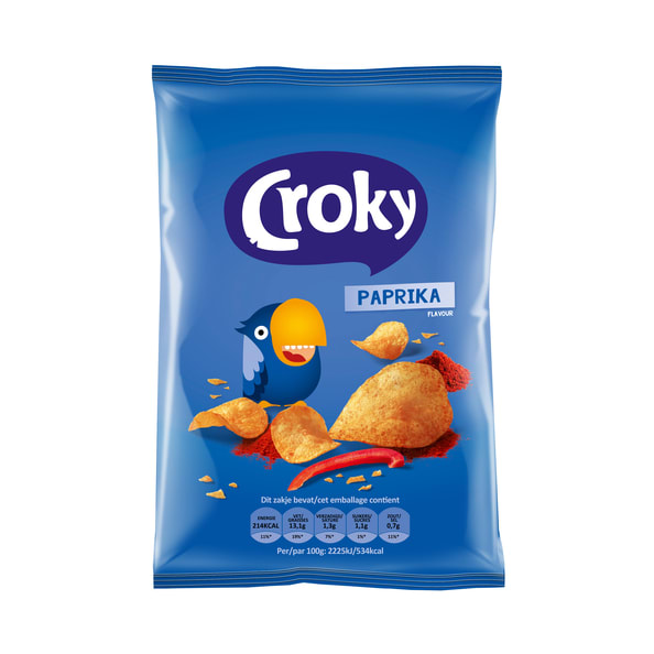 Croky Chips Paprika 40gr
