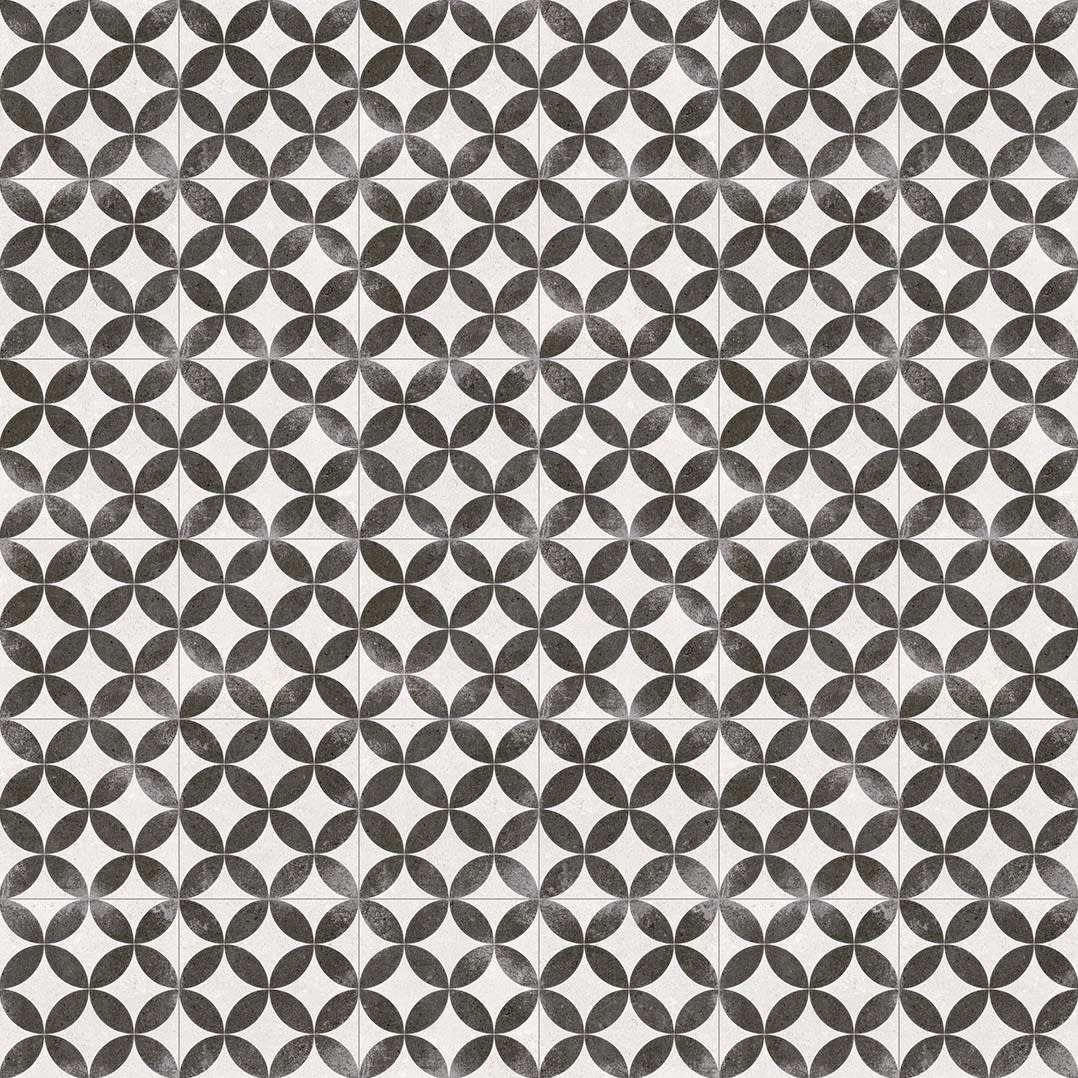 Product afbeelding voor Decortegel Nassau Kerala Negro 20x20cm 9mm Mat R10