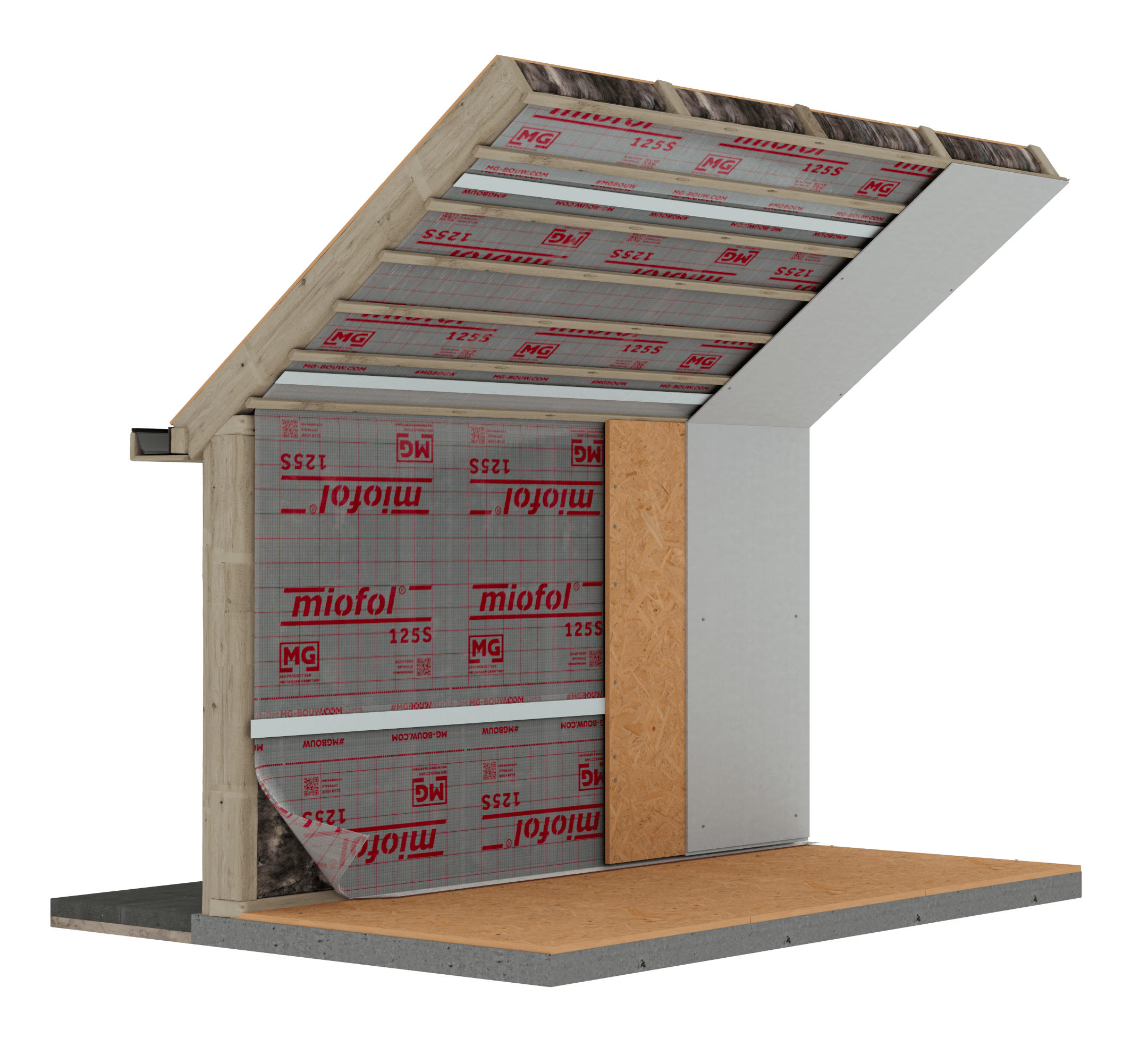 Product afbeelding voor Miofol 125S 1,5x25m Dampremmend