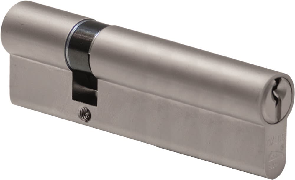 Oxloc Profielcilinder O5 Dubbel 30/70mm Staal Vernikkeld Mat SKG2