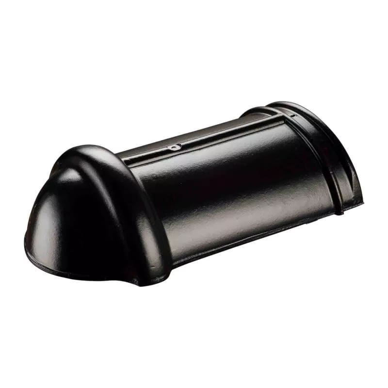 Wienerberger Halfronde Beginkepervorst Vario 225mm Zwart Edelengobe 745 Tegelen