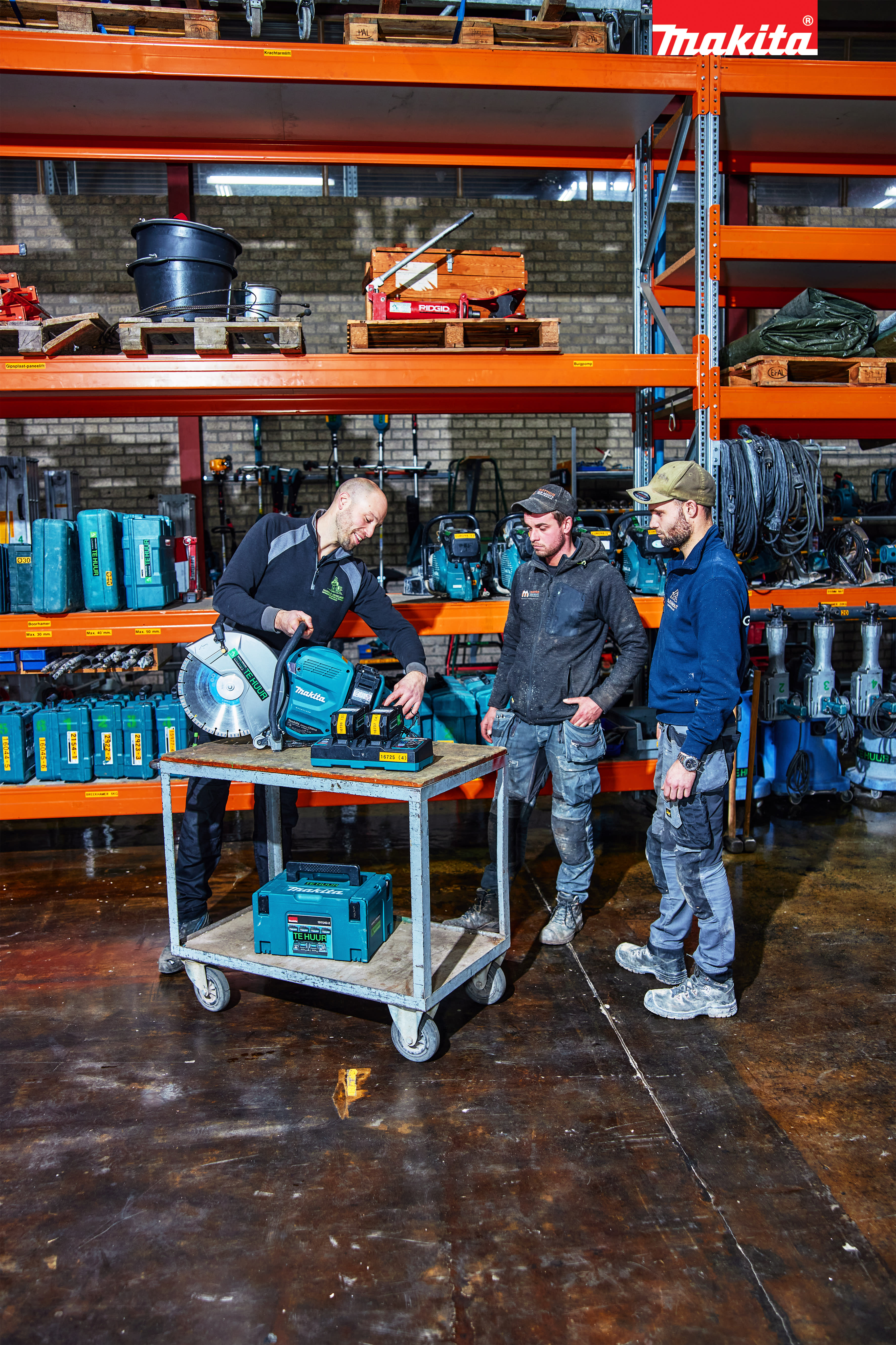 Product afbeelding voor Makita Accu Doorslijper CE001GZ 2x40V XTG Zonder Accu En Lader In Doos