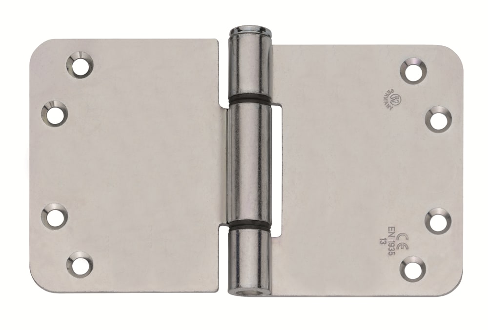 BSW Glijlagerscharnier RD 818 GV 89x152x3mm Afgerond