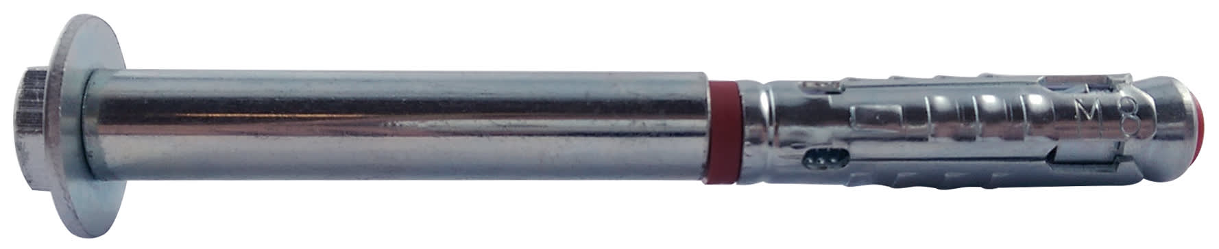 Sympafix Hulsanker Stam 12/M8x120mm Verzinkt 40st