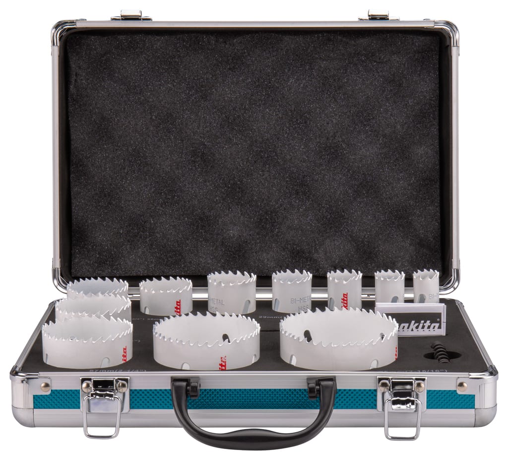 Makita Gaszaagset D-47298 Voor Hout/Metaal 14-Delig In Alu Koffer