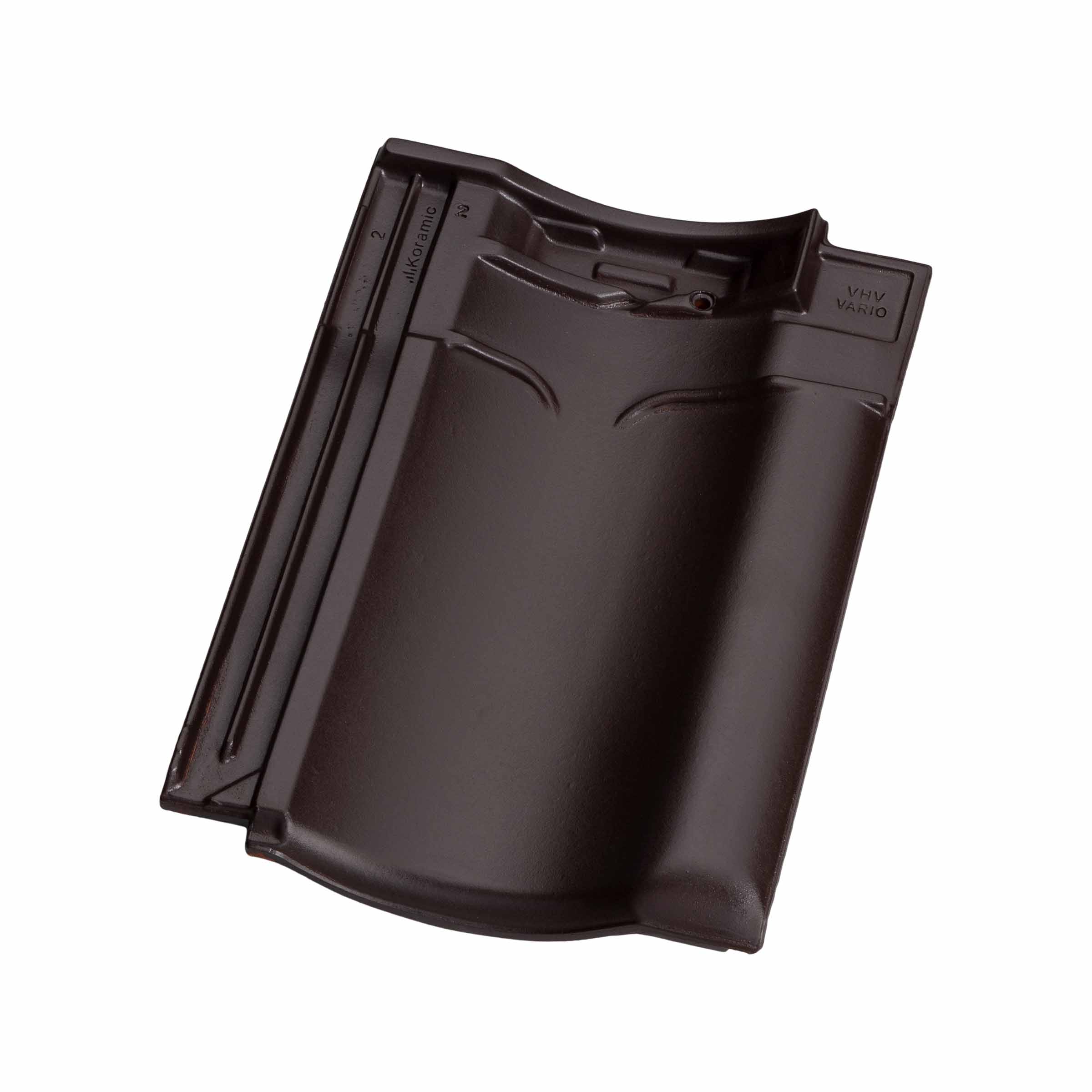 Wienerberger VHV Vario Dakpan Zwartbruin Engobe 737