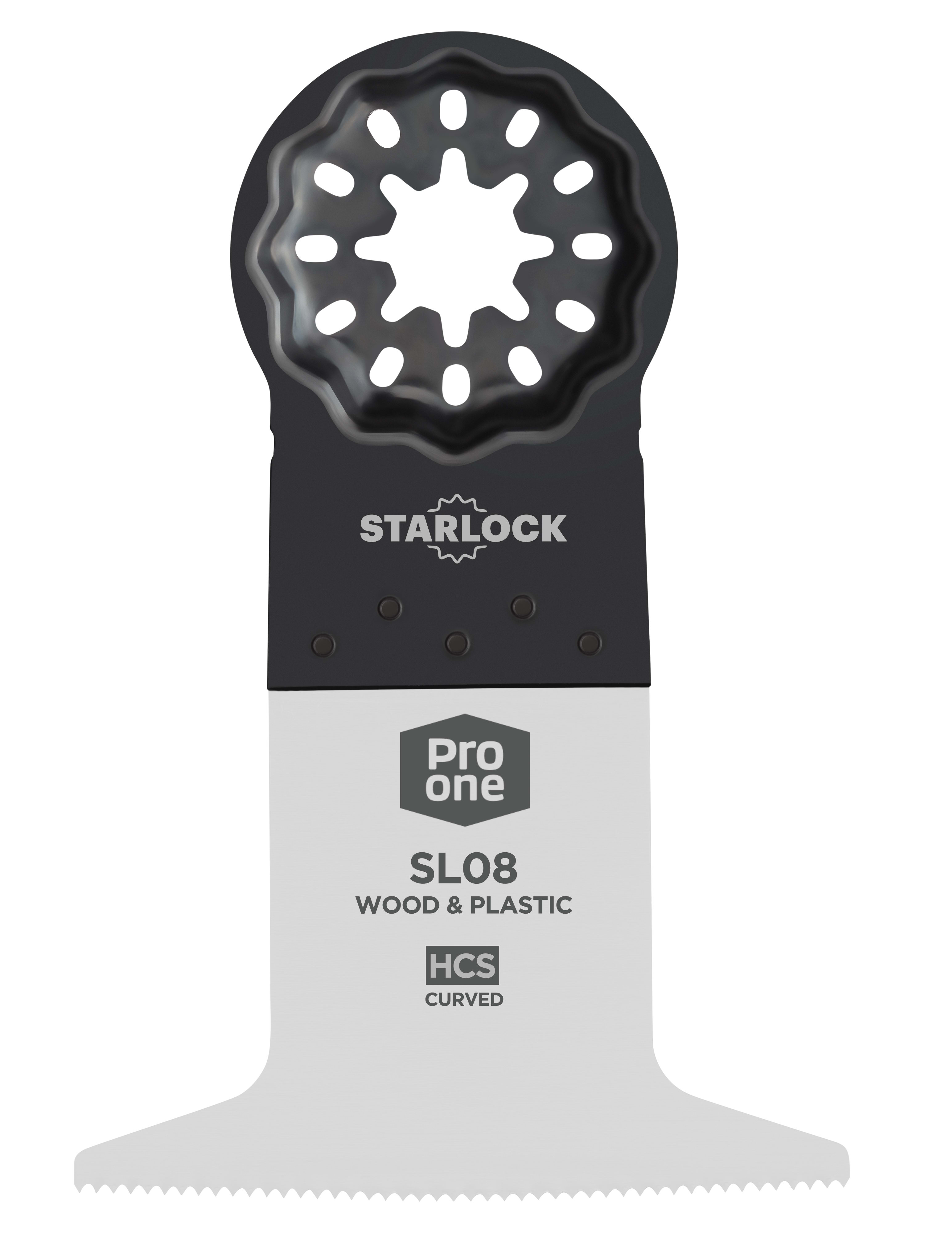ProOne Multitoolzaagblad Starlock SL08 65x50mm HCS Standaard 10st