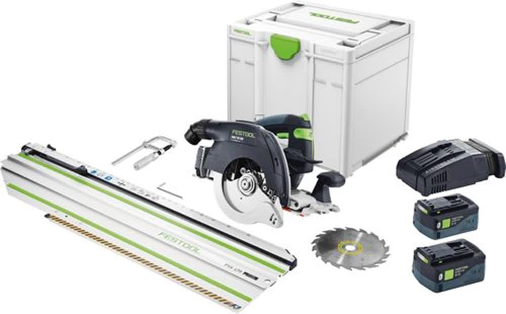 Product afbeelding voor Festool Accu Pendelkapzaag HKC 55 5,0 EBI-Set-FSK 420