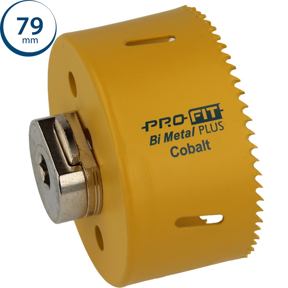 Profit Gatzaag 79mm Bi-Metaal Plus Met Regelmatige Tand En Euro-Hanger Inclusief Geintegreerde Adapter