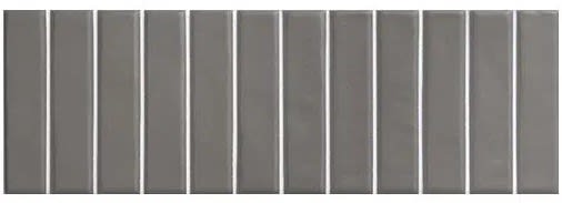 Wandtegel Casablanca Grey 10x30cm 10mm Mat