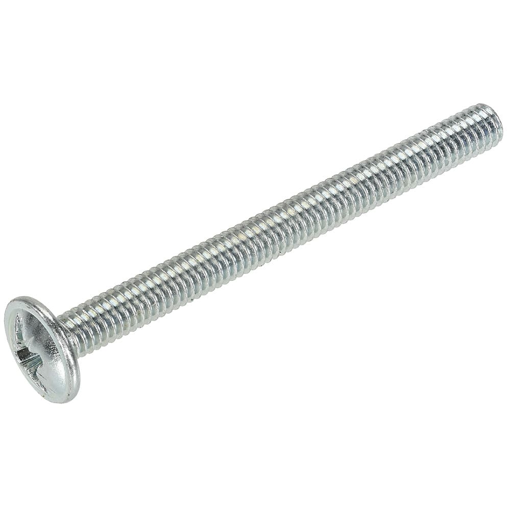 Meubelknopschroef M4x22mm Laagbolkop Combi PZ-2/ZS Verzinkt 200st