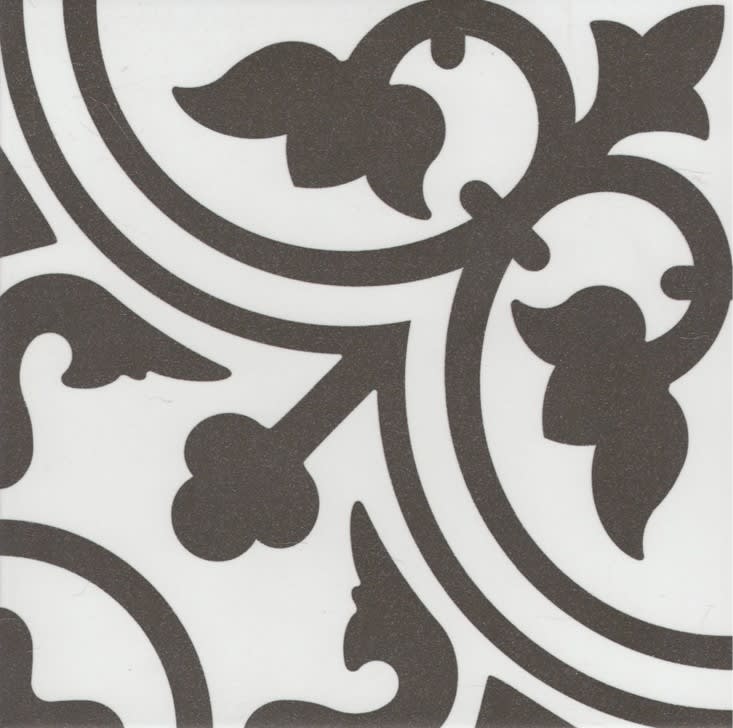 Product afbeelding voor Decortegel Porto Flavie Blanc 20x20cm 8mm Mat R9