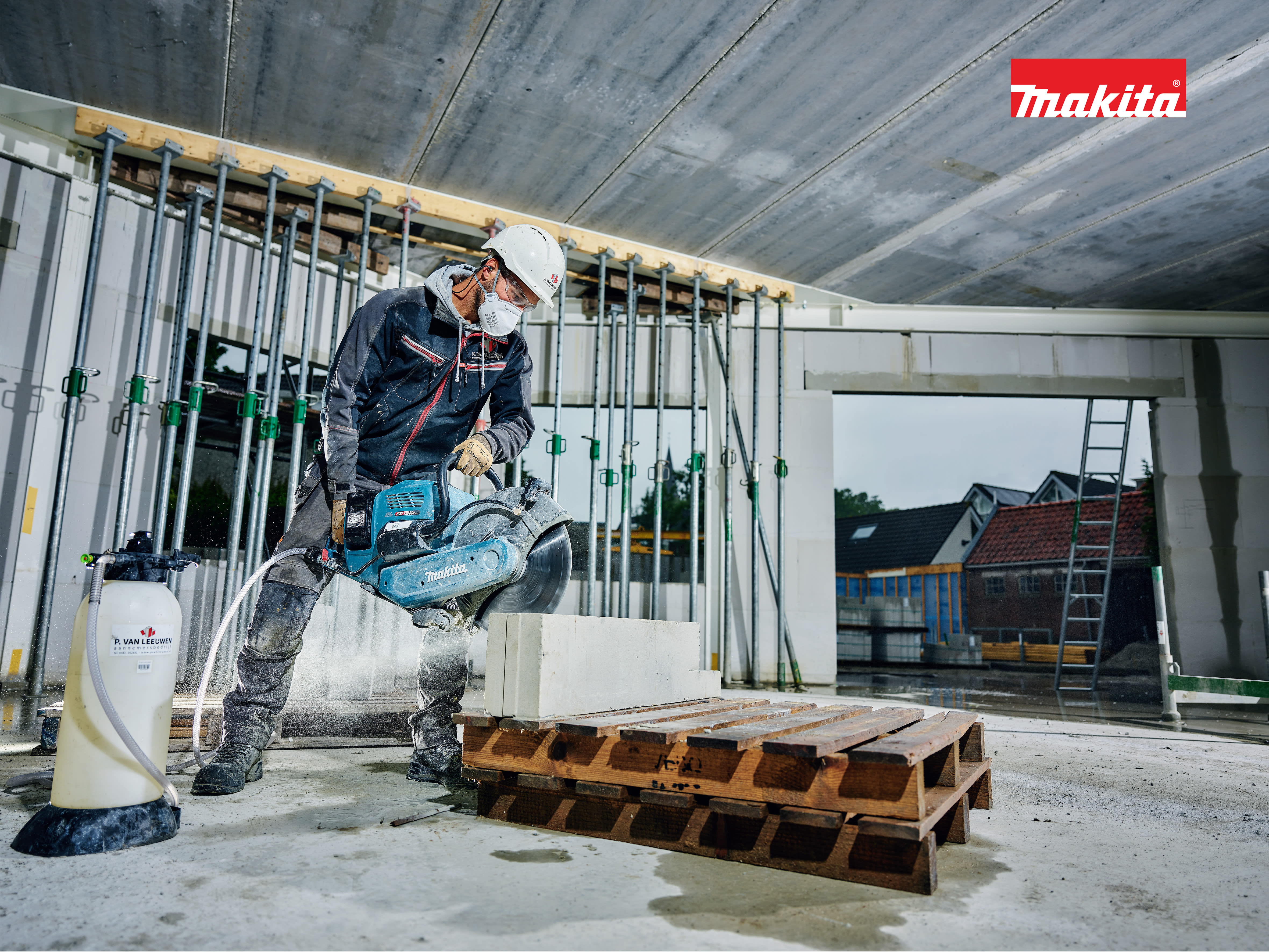 Product afbeelding voor Makita Accu Doorslijper CE001GZ 2x40V XTG Zonder Accu En Lader In Doos