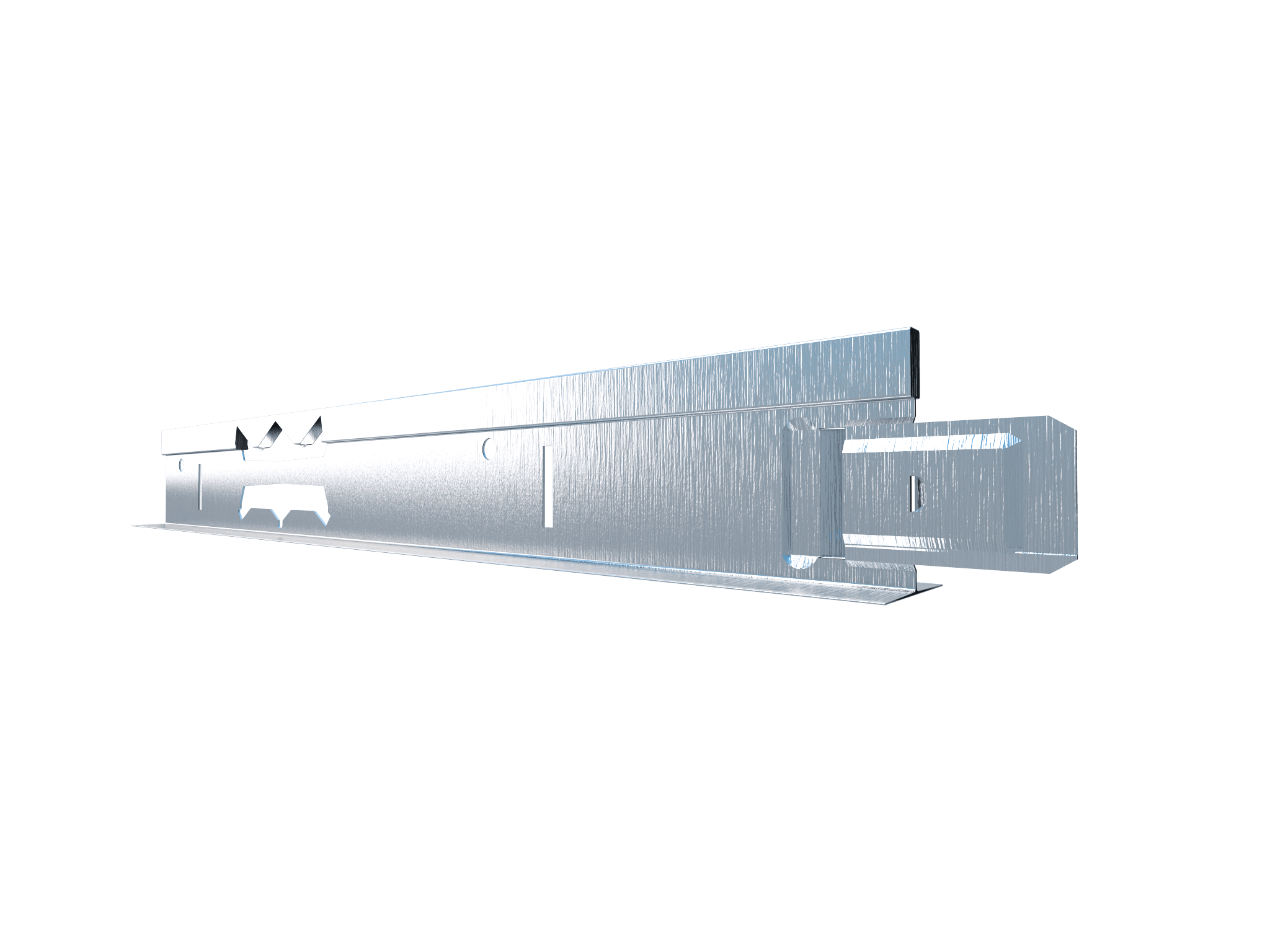 OWAconstruct Hoofdprofiel 3600x24x38mm N100A Wit 25st Per Doos