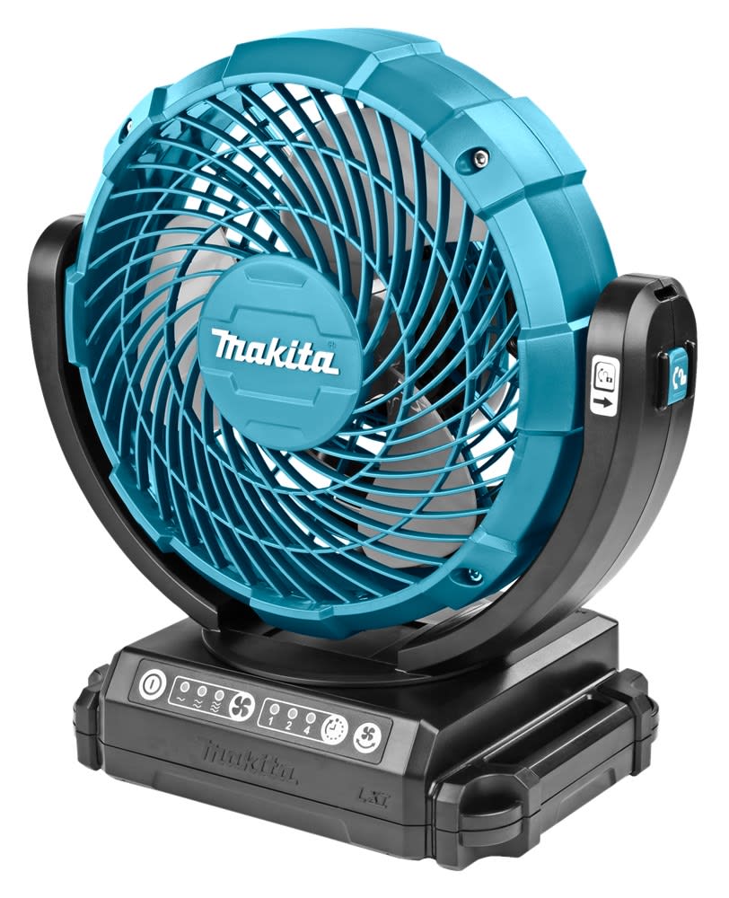 Makita Accu Ventilator DCF102Z 14,4/18V Met Zwenkfunctie