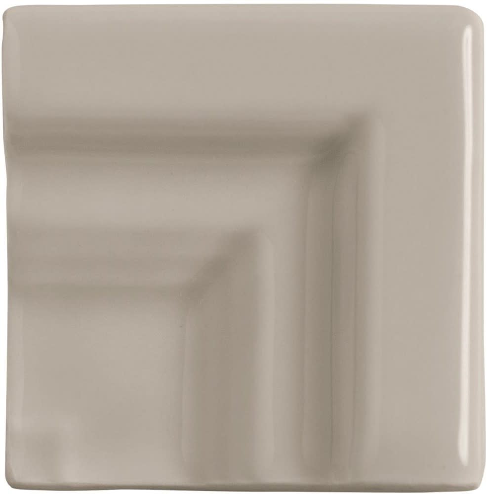 Hoek Rivièra Angulo Marco Cornisa Mundaka Gray 5x5cm Glanzend