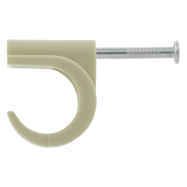 Product afbeelding voor Buisclip 16-19mm Crème-wit 20st